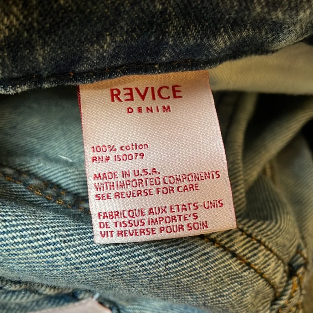 REVICE denim distressed
